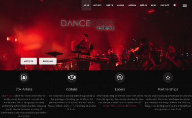 dancecode.fr screenshot