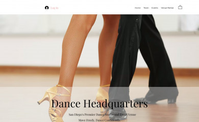 dancefor2.com screenshot