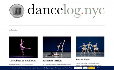 dancelog.nyc screenshot