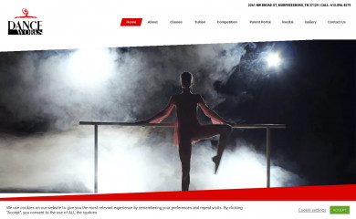 danceworksinc.com screenshot