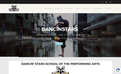 dancinstarsbc.com screenshot