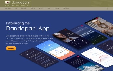 http://dandapani.org screenshot
