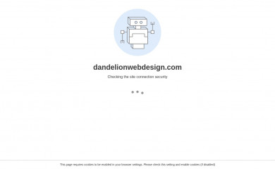 dandelionwebdesign.com screenshot