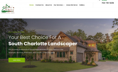 dandllandscapepros.com screenshot