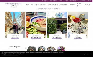 dangerouscupcakelifestyle.com screenshot