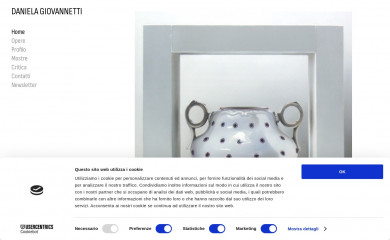 danielagiovannetti.it screenshot