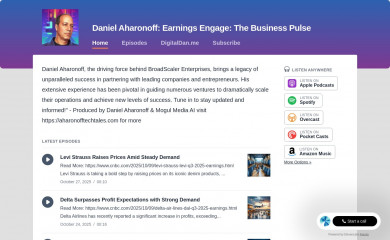 danielaharonoff.com screenshot