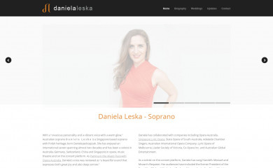 danielaleska.com screenshot
