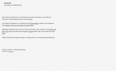 danielerk.de screenshot