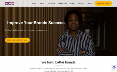 danielleclarkecreative.com screenshot