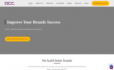 danielleclarkecreative.com screenshot