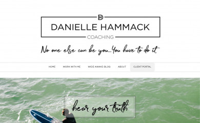 daniellehammack.com screenshot