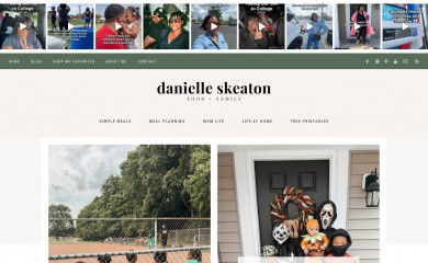 danielleskeaton.com screenshot