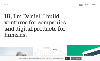 danielwesterlund.org screenshot