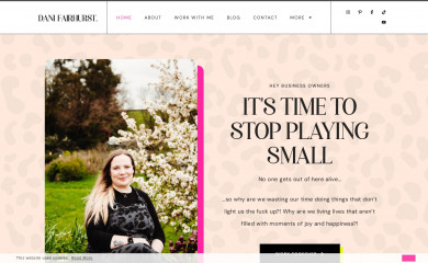 danifairhurst.com screenshot