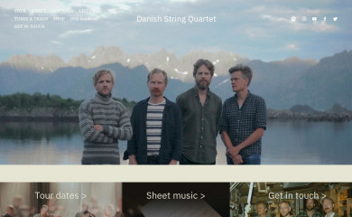 danishquartet.com screenshot