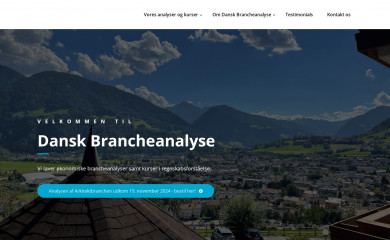 danskbrancheanalyse.dk screenshot