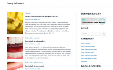 dantu-balinimas.info screenshot