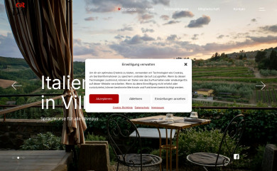 dante-villach.at screenshot