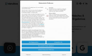 https://www.danubius.de/ screenshot