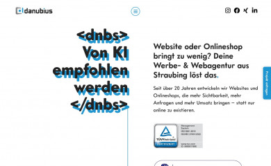 https://www.danubius.de/ screenshot