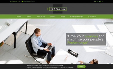 dasala.co.uk screenshot