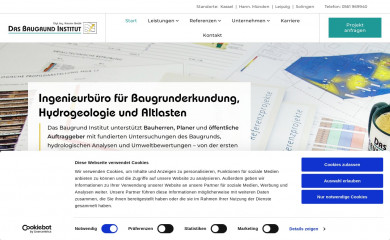 dasbaugrundinstitut.de screenshot