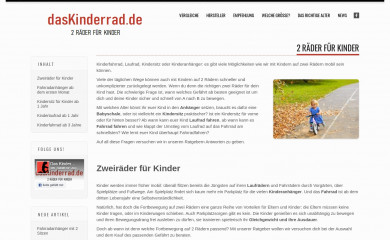 daskinderrad.de screenshot