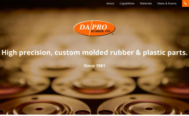 daprorubber.com screenshot