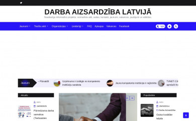 darbaaizsardziba.lv screenshot