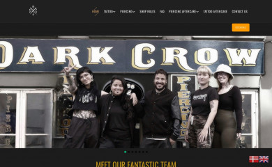 darkcrowtattoo.com screenshot