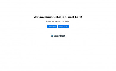 darkmusicmarket.cl screenshot