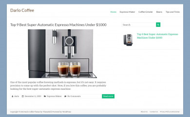 darlocoffee.com screenshot