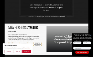 darrenhardy.com screenshot