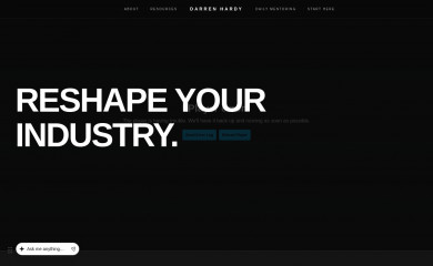 darrenhardy.com screenshot