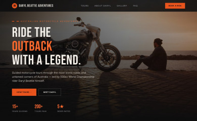 darylbeattieadventures.com.au screenshot