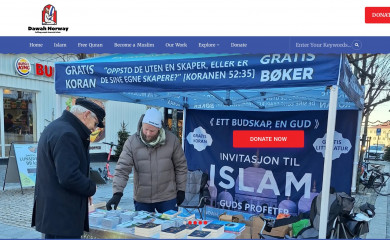 dawahnorway.com screenshot