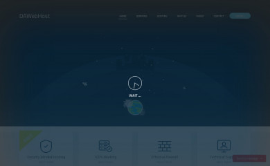 dawebhost.net screenshot