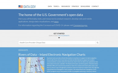 data.gov screenshot
