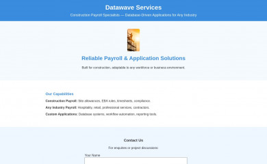 datawaveservices.com.au screenshot