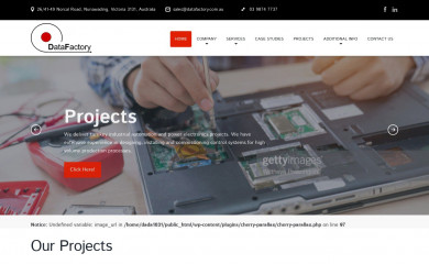 datafactory.com.au screenshot