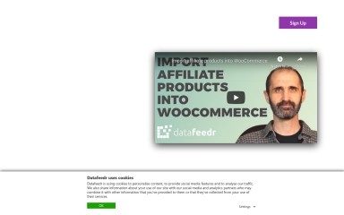 datafeedr.com screenshot