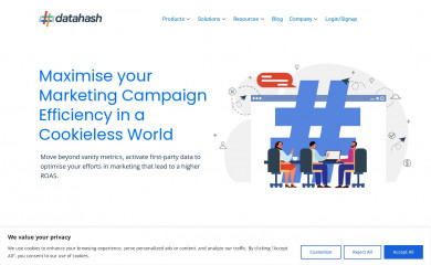 datahash.com screenshot