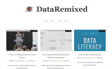 dataremixed.com screenshot