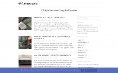 datenreise.de screenshot