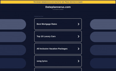 dateplannerus.com screenshot