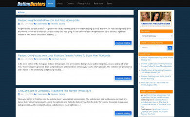 datingbusters.com screenshot