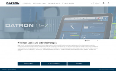 datron-next.com screenshot