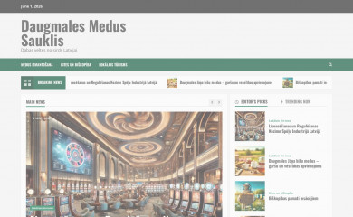 daugmalesmedus.lv screenshot
