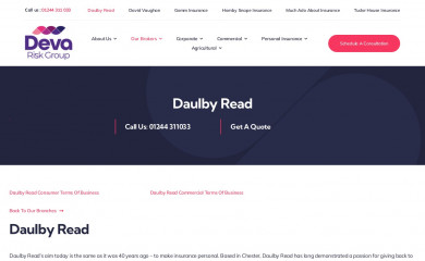 daulbyread.co.uk screenshot